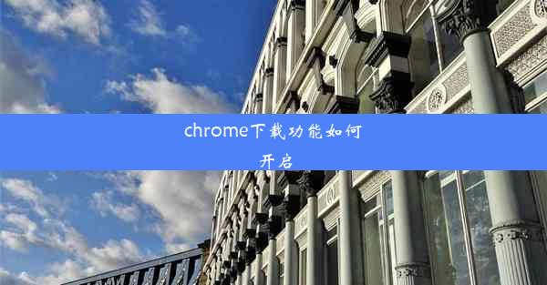 chrome下载功能如何开启