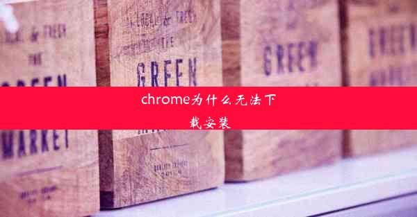 chrome为什么无法下载安装