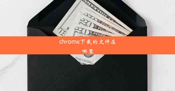 chrome下载的文件在哪里