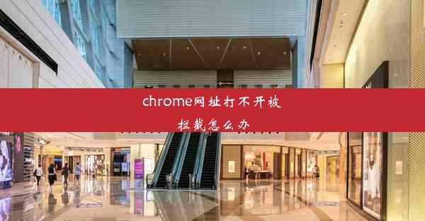 chrome网址打不开被拦截怎么办