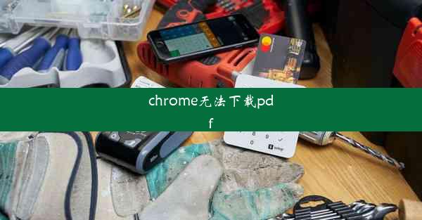 chrome无法下载pdf