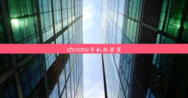 chrome手机版首页