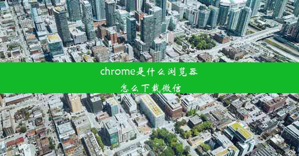 chrome是什么浏览器怎么下载微信