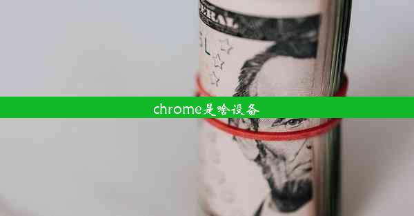 chrome是啥设备