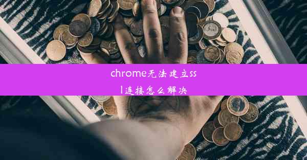 chrome无法建立ssl连接怎么解决