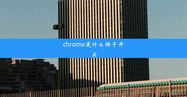 chrome是什么牌子开关