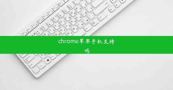 chrome苹果手机支持吗