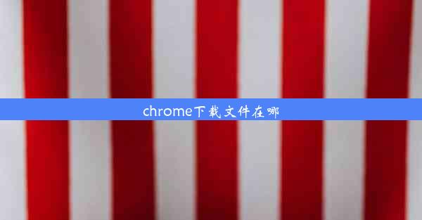 chrome下载文件在哪