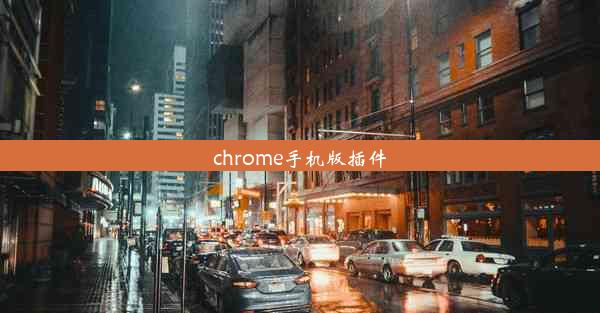 chrome手机版插件