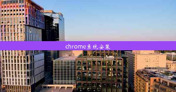 chrome系统安装