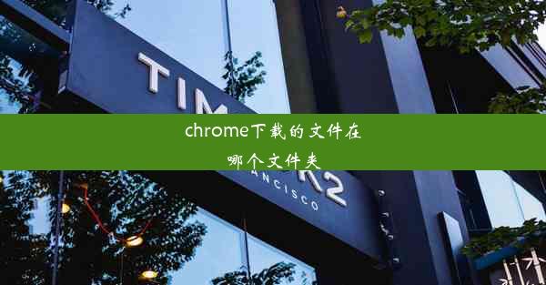 chrome下载的文件在哪个文件夹