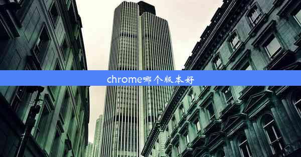 chrome哪个版本好