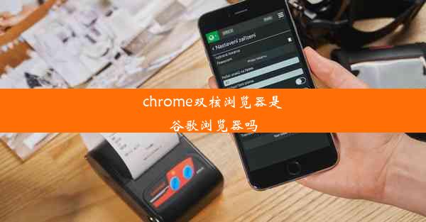 chrome双核浏览器是谷歌浏览器吗