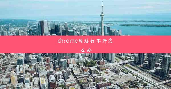 chrome网站打不开怎么办