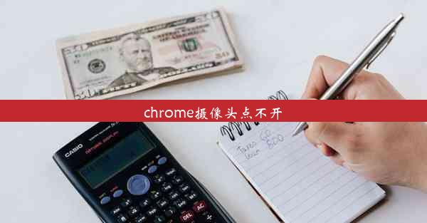 chrome摄像头点不开