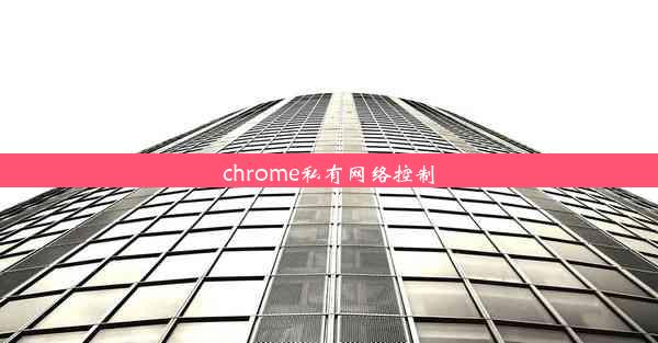 chrome私有网络控制