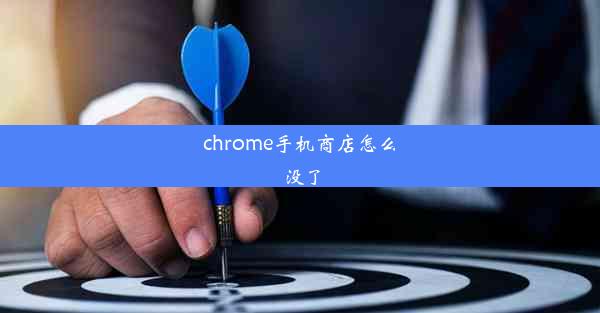 chrome手机商店怎么没了