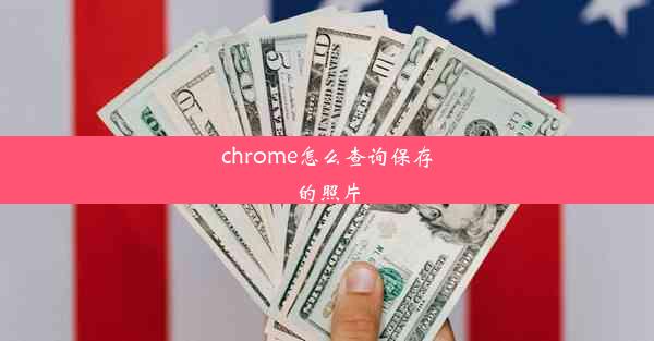 chrome怎么查询保存的照片