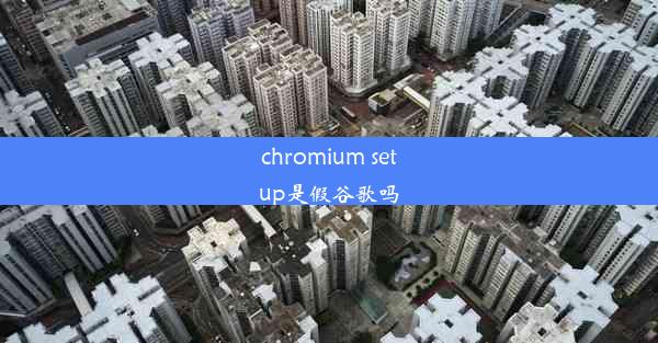 chromium setup是假谷歌吗