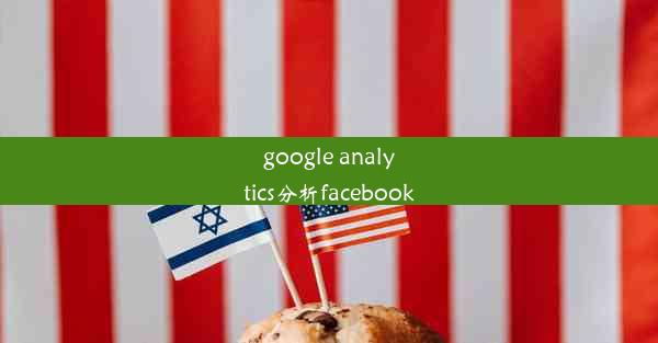 google analytics分析facebook