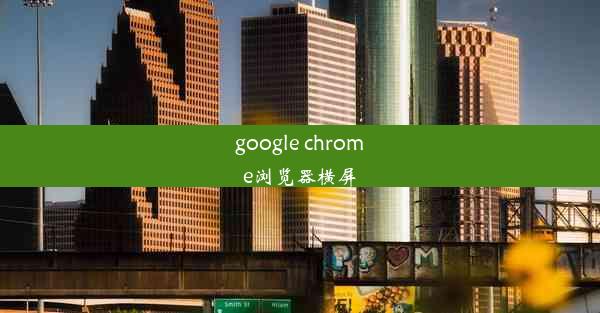 google chrome浏览器横屏