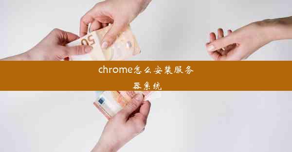 chrome怎么安装服务器系统