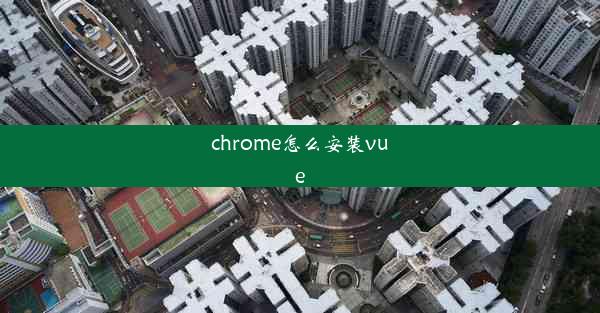 chrome怎么安装vue