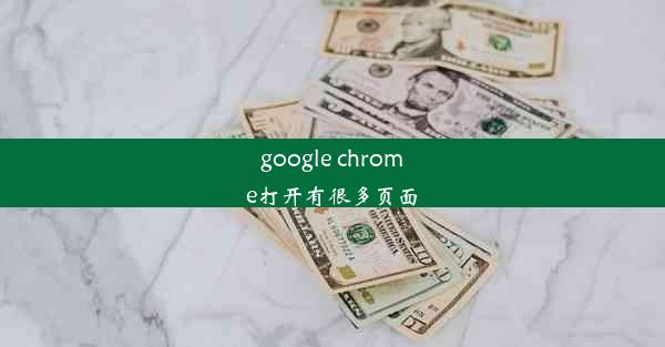 google chrome打开有很多页面