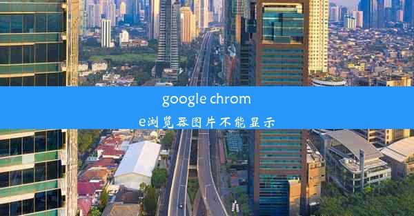 google chrome浏览器图片不能显示