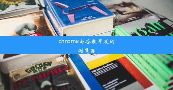 chrome由谷歌开发的浏览器