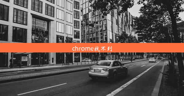 chrome找不到