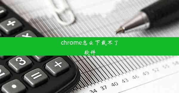 chrome怎么下载不了软件