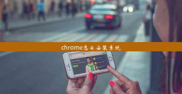 chrome怎么安装系统