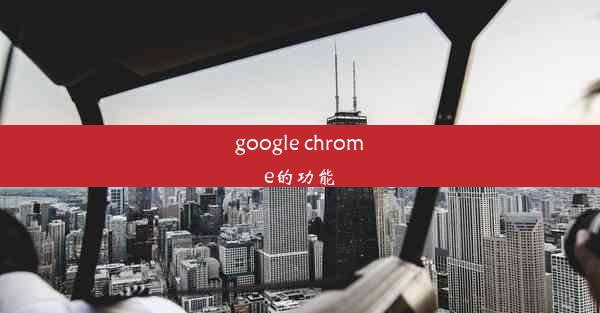 google chrome的功能