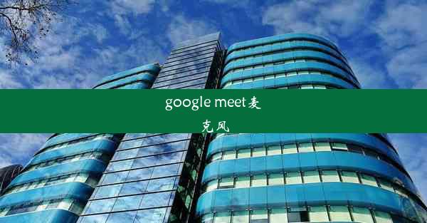 google meet麦克风