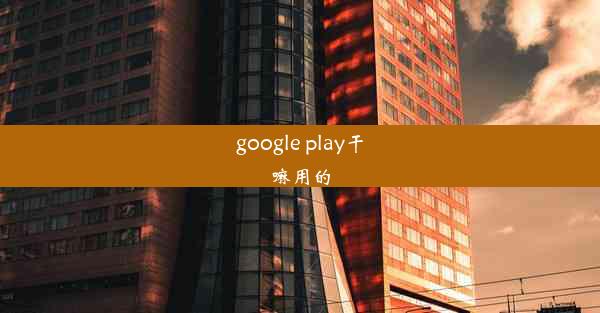 google play干嘛用的