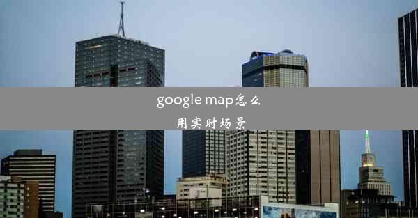 google map怎么用实时场景