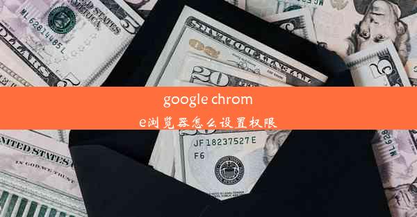 google chrome浏览器怎么设置权限