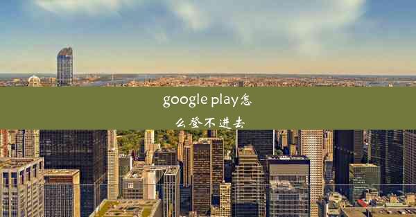 google play怎么登不进去