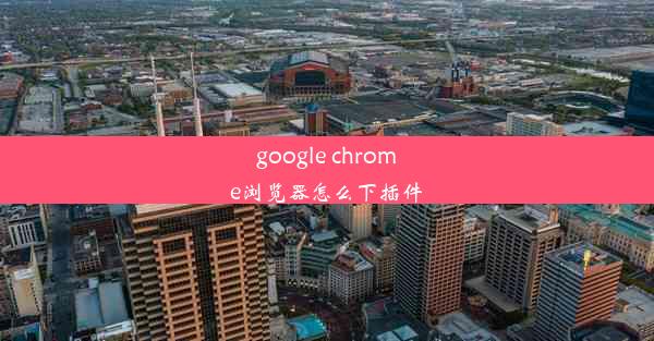 google chrome浏览器怎么下插件