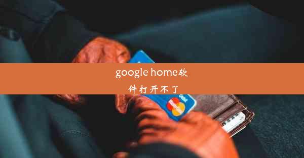 google home软件打开不了