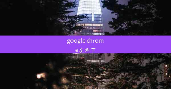 google chrome在哪下