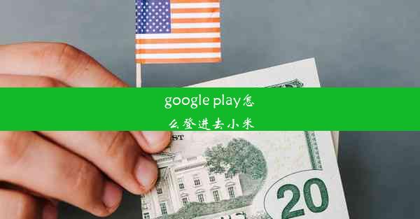 google play怎么登进去小米