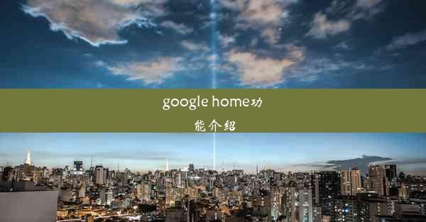 google home功能介绍