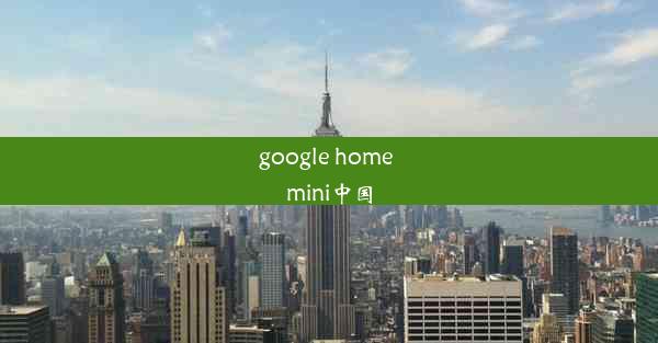 google home mini中国