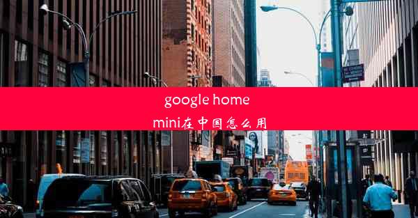 google home mini在中国怎么用