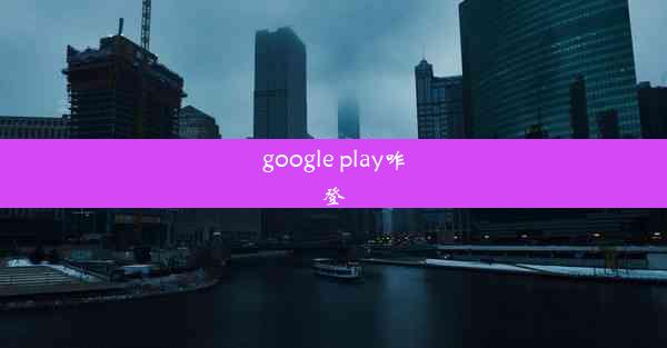 google play咋登