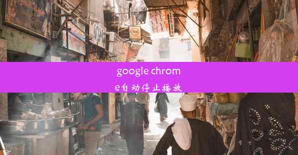 google chrome自动停止播放