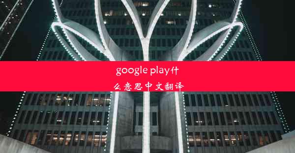 google play什么意思中文翻译