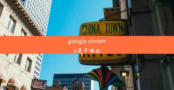 google chrome是干嘛的